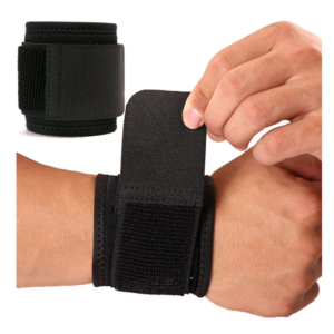 2 Pack Wrist Compression Strap and Wrist Brace Sport Wrist Support for Fitness